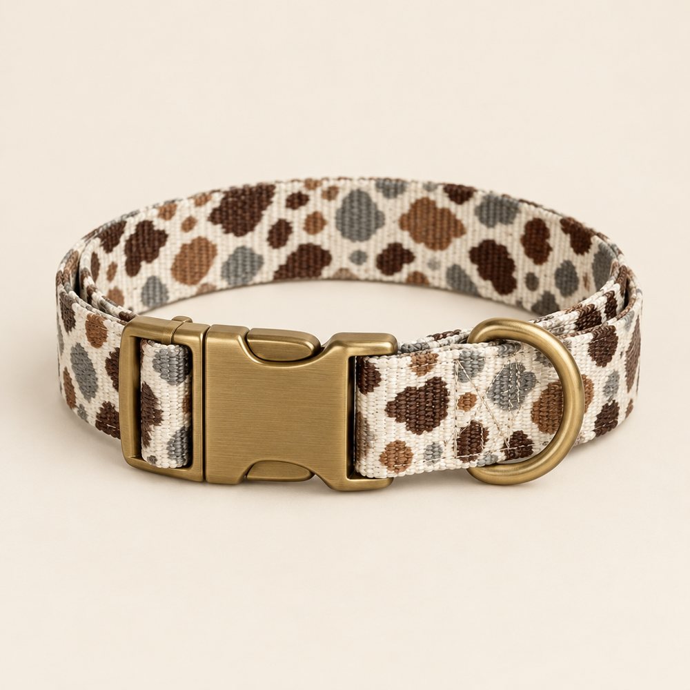 Dapple Print Collar