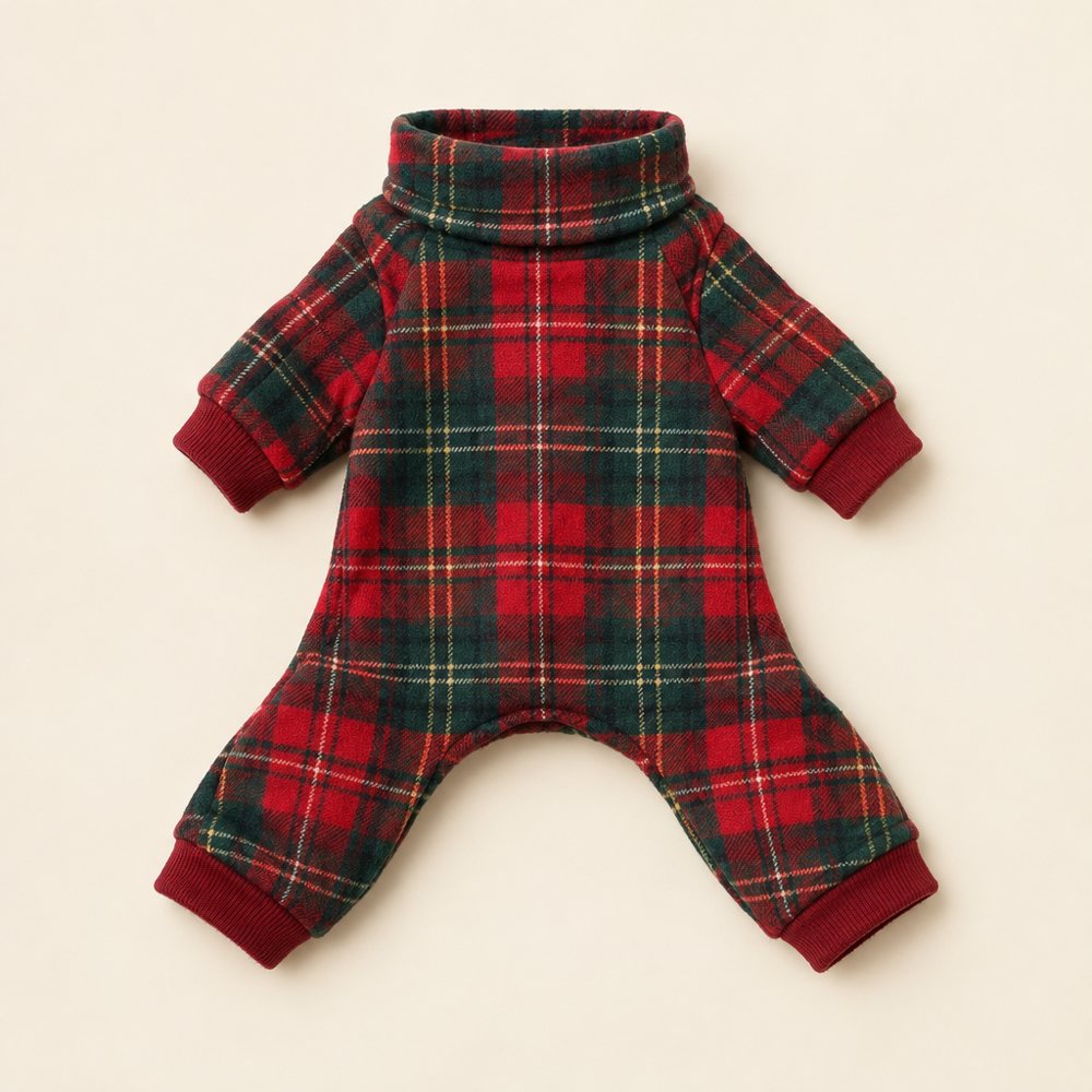 Howliday Plaid Pajamas